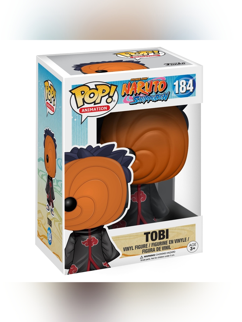 Funko Pop Anime Naruto Shippuden Tobi Spiral Mask Vinyl Figure
